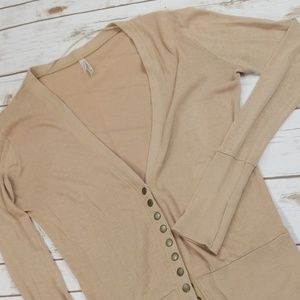 Brown LS Cardigan